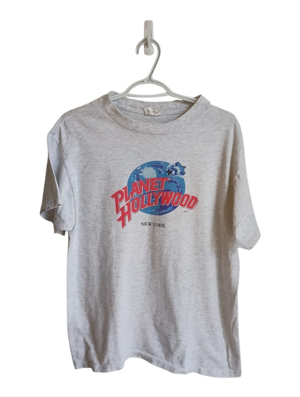 Vintage 90s Planet Hollywood New York T Shirt Large Casual Movie Memorabilia